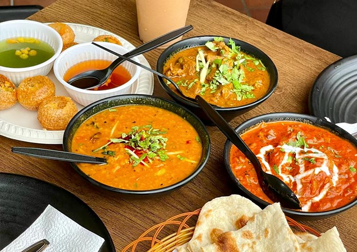 Colorful Indian Food in Little India