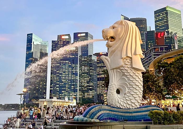 Merlion Statue, 8.6 meter’s Height