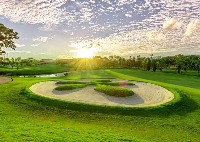 Sunset at Orchid Country Club