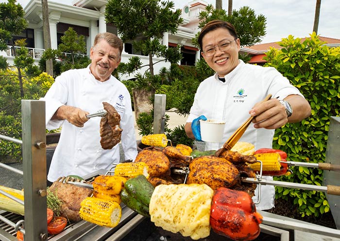 BBQ at Singapore Sentosa Golf Club