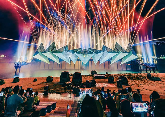 Wings of Time Fireworks, Singapore