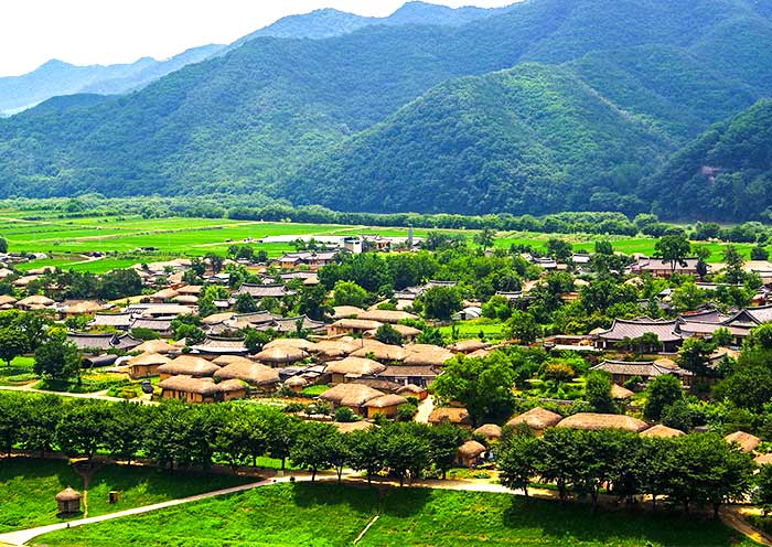 Hahoe Village, UNESCO Site in Andong