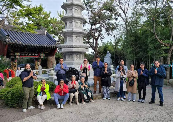 Our Guests visited Haedong Yonggungsa Temple