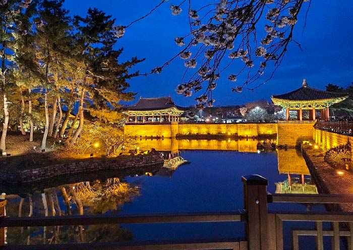 Night View of Donggung Palace and Wolji Pond