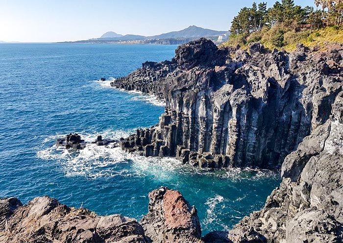 Jusangjeolli Cliff, Jeju Island
