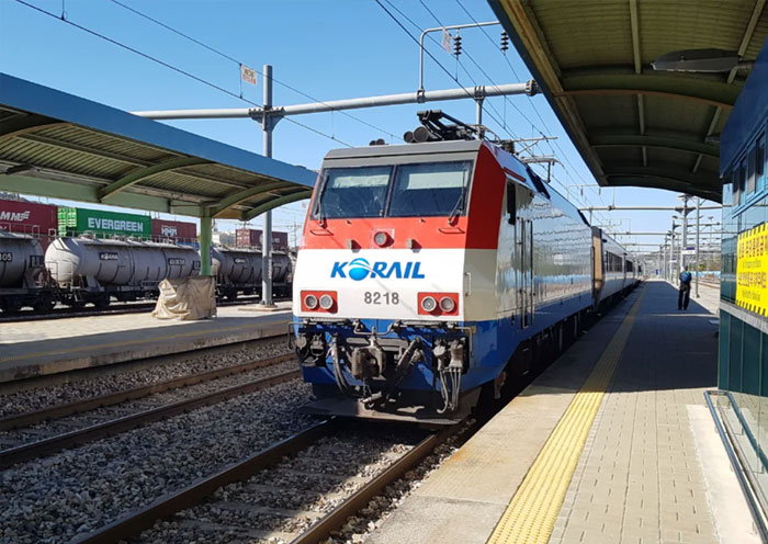 Mugunghwa Train in South Korea