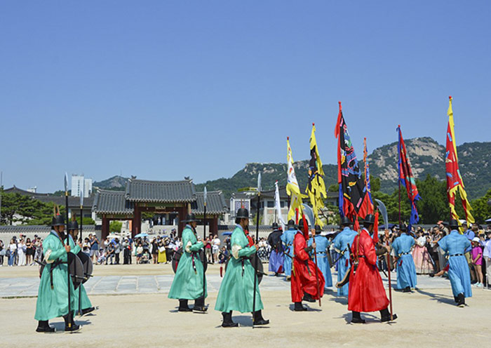 Ceremony at Gyeongbokgung Palace Ceremony at Gyeongbokgung Palace