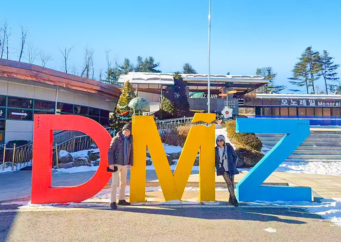 DMZ zone on the Border Area of South Korea