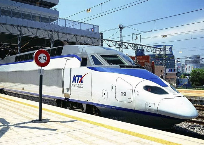 KTX Train in South Korea