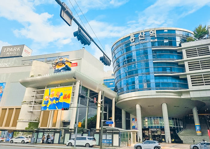 Yongsan Station in Seoul
