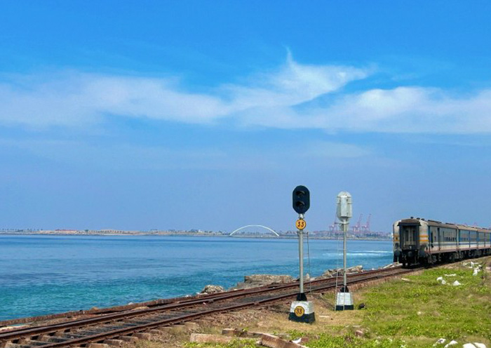 Sri Lanka boasts one of the world's most beautiful coastal train rides