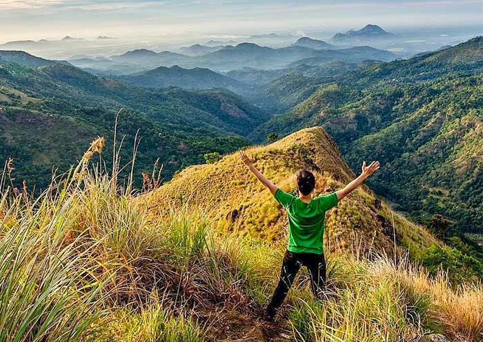 Hike up Little Adam's Peak