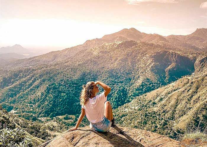 Hike up Little Adam's Peak