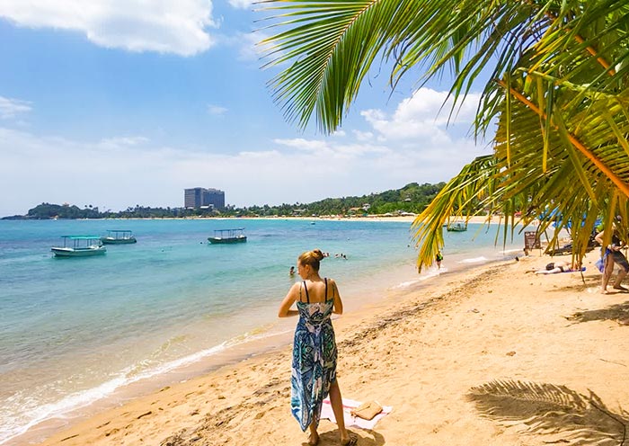 Discover vibrant marine life at Unawatuna Beach