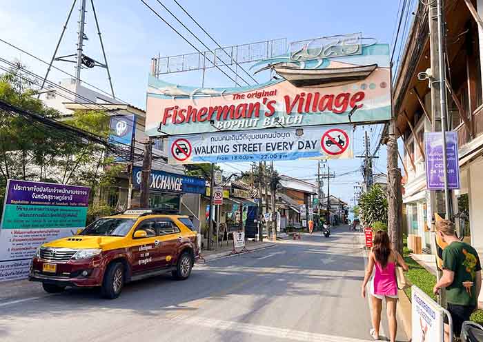 Bophut Fisherman Village, Chilling Vibe
