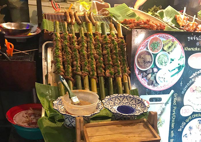 Food in Chiang Mai Local Market