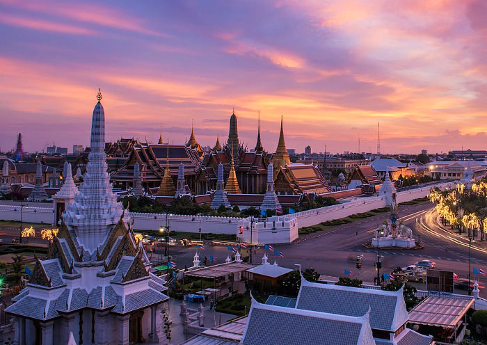 Grand Palace Sunset, Bangkok