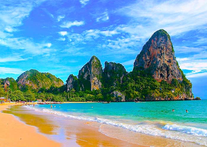 Stunning View at Railay Beach, Krabi