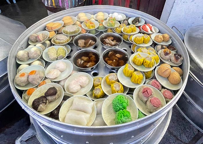 All kinds of Dim Sum