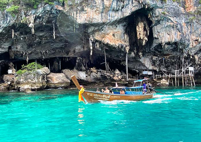 Boat trip to Viking Cave