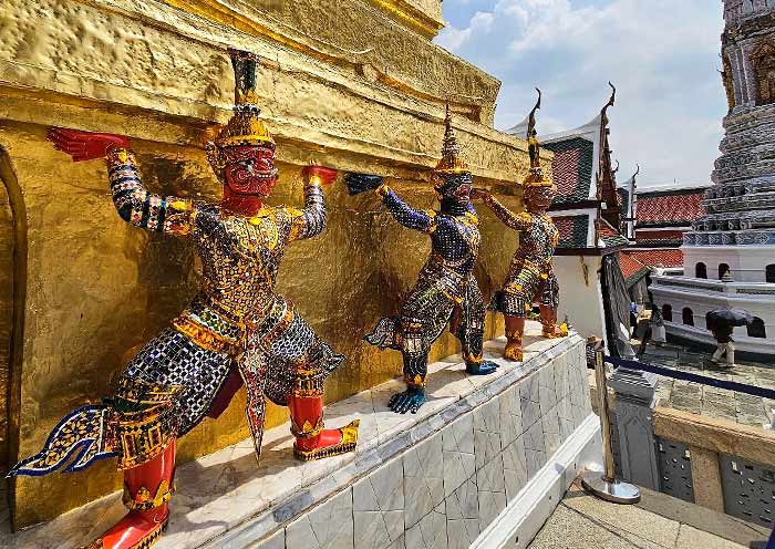 Statues of Hanuman, Wat Phra Kaew