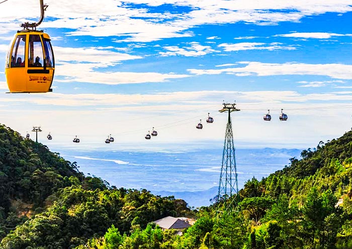 Take cable car up to Ba Na Hills