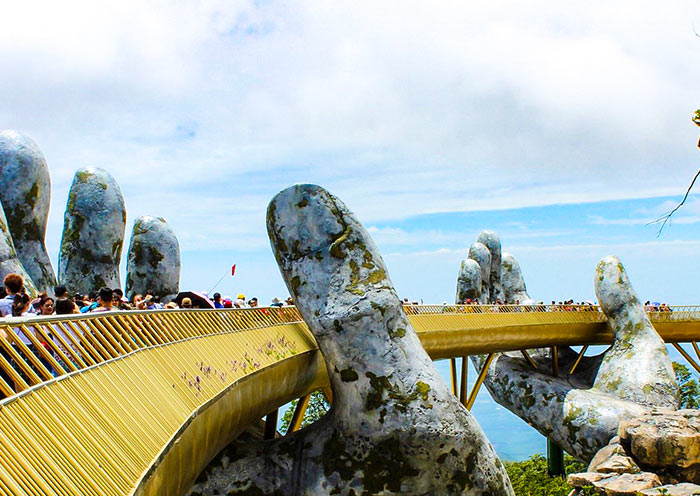 Golden Hands Bridge of Ba Na Hills