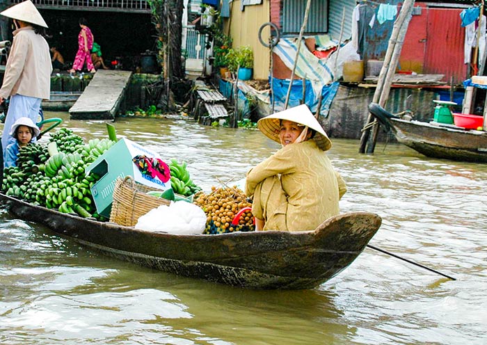 Cai Rang Floating Market, Can Tho