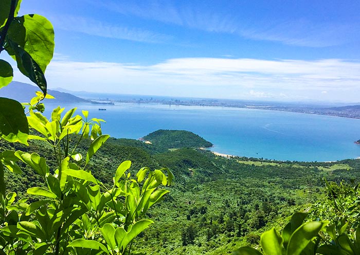 Scenic drive through Hai Van Pass