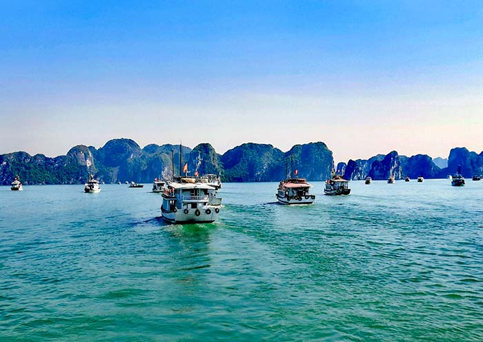 Halong Bay, a UNESCO World Heritage Site