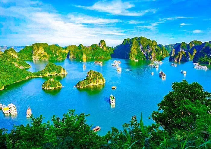 Breathtaking view from Titop Island