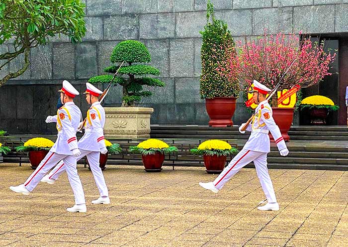 The Ho Chi Minh Mausoleum