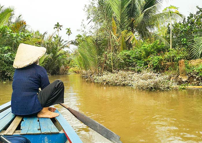 Mekong cruise glides from My Tho Mekong cruise glides from My Tho