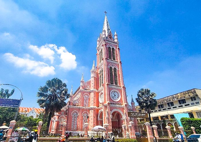 Tan Dinh Church, the Pink Church