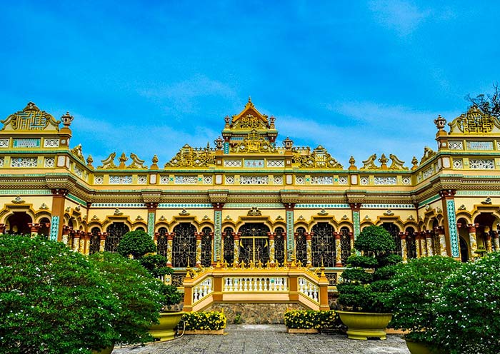 Khmer-style Vinh Trang Pagoda Khmer-style Vinh Trang Pagoda