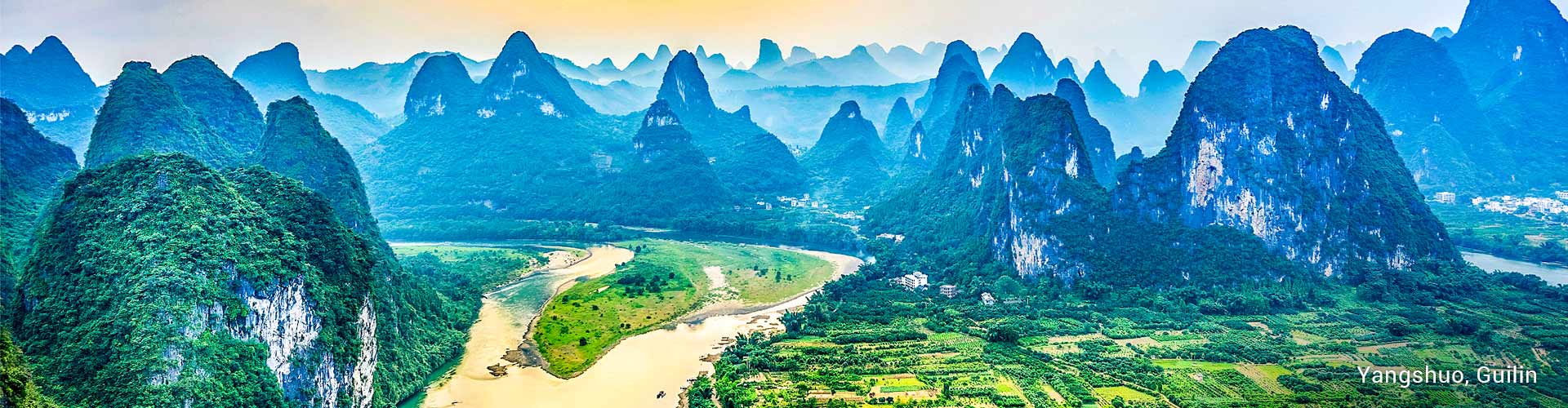 Admire the top karst landscape in Guilin and Yangshuo and take a cruise on the Li River with breath-taking scenery.