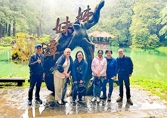 Sister Ponds in Alishan Forest Park