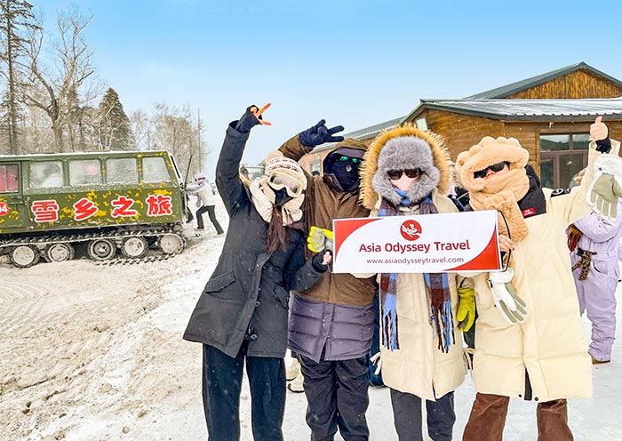 AOT Guests at Datudingzi Mountain AOT Guests at Datudingzi Mountain