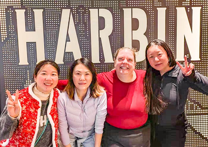 AOT Guests visiting Harbin AOT Guests visiting Harbin