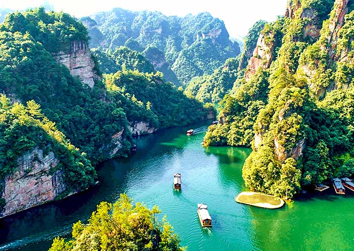 5 Days Panorama Zhangjiajie Tour with Fenghuang Ancient Town