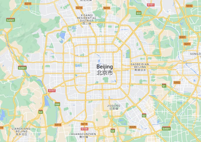 Beijing maps