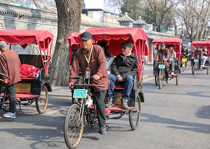 Rickshaw Ride through Beijing Hutong