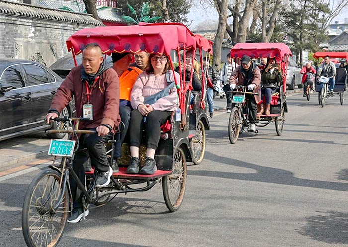 Rickshaw Ride through Beijing Hutong