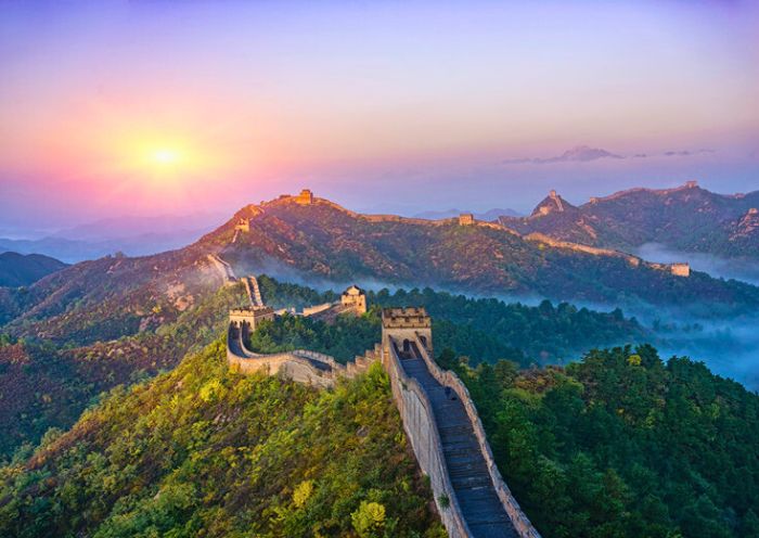 The Great Chinese Wall close to Jinshanling Stock Photo by ©hecke06 58310871