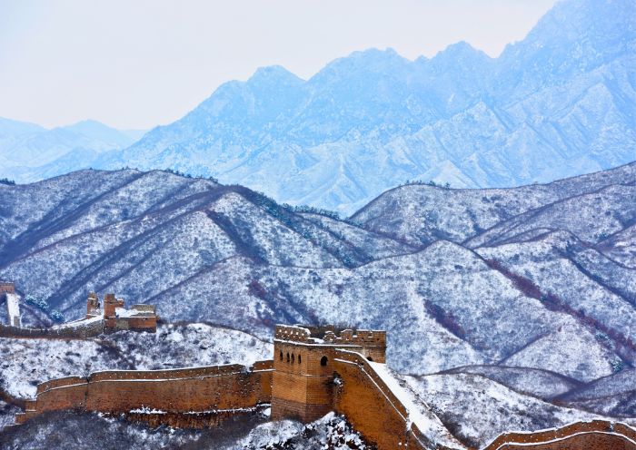 Jinshanling Great Wall in Winter, Beijing