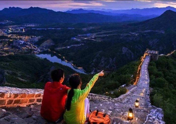 Simatai Great Wall Night