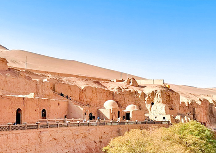 Bezeklik caves in Turpan