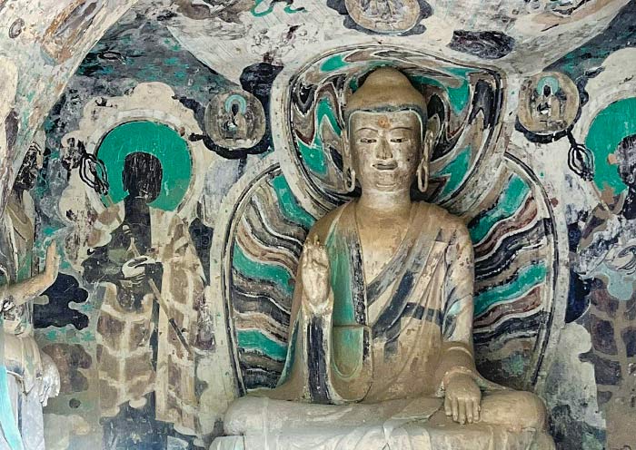 Bingling Grottoes, the third-largest grotto in Gansu