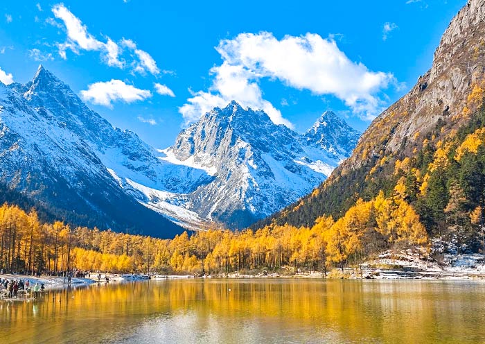 Bipenggou Valley in Autumn
