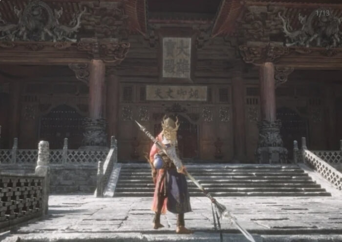 Huayan Temple of Black Myth Wukong
